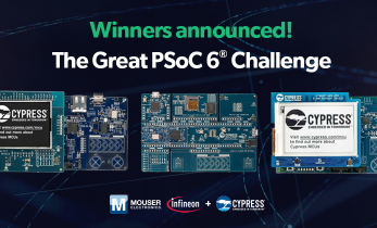 The Great PSoC 6 Design Challenge Winners Announced!